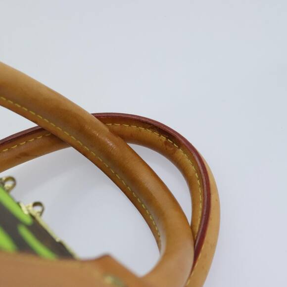 LOUIS VUITTON Monogram Graffiti Keepall 50 Boston Bag Vert M93700 - Picture 8 of 16